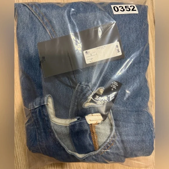 Future Collective Women's Racerback Denim Midi A-Line Dress - Size 6 Sold Out - Picture 5 of 11